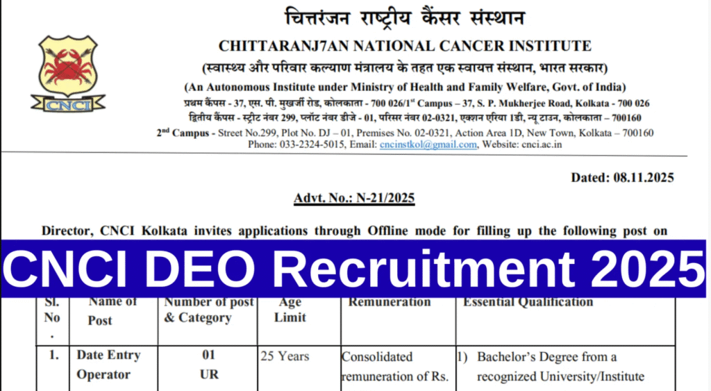 100 Posts - State Electricity Corporation Limited - TSECL Manager Recruitment 2025 – Last Date 04 December Govt Exam Update 1 CNCI DEO Recruitment 2025